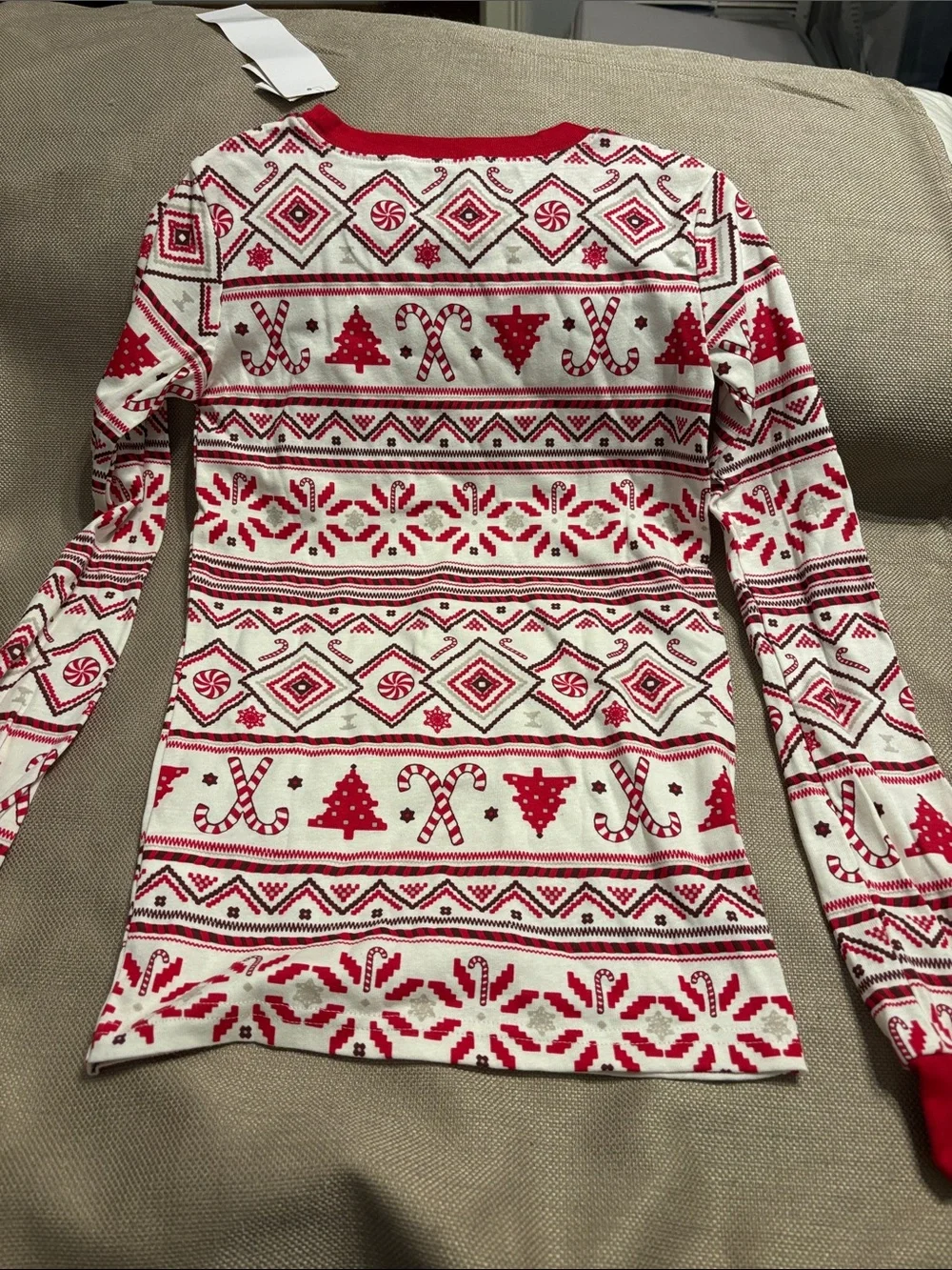 PJ Place Candy Fairisle Cotton Pajamas